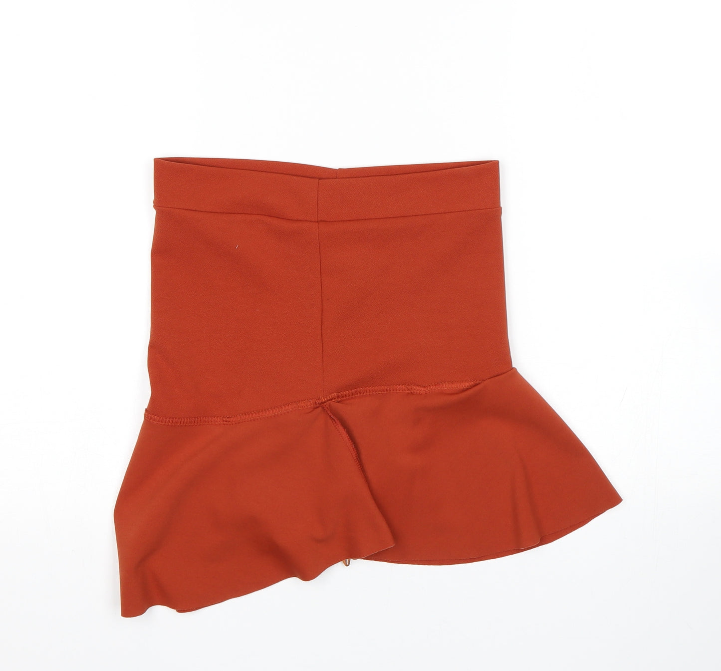 Quiz Womens Orange   Mini Skirt Size 10