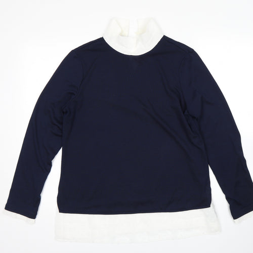 Dorothy Perkins Womens Blue   Pullover Jumper Size 14