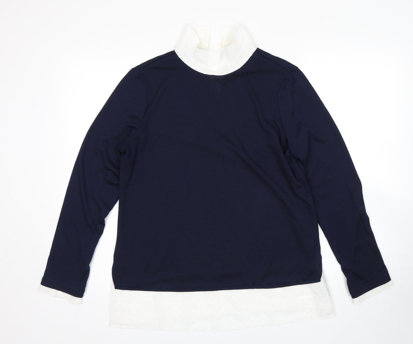 Dorothy Perkins Womens Blue   Pullover Jumper Size 14