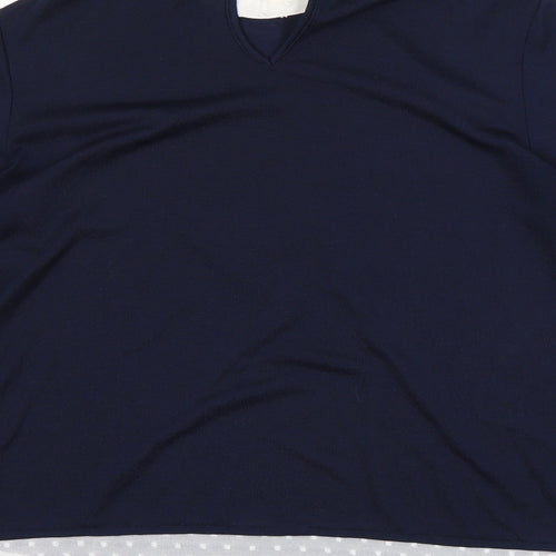 Dorothy Perkins Womens Blue   Pullover Jumper Size 14