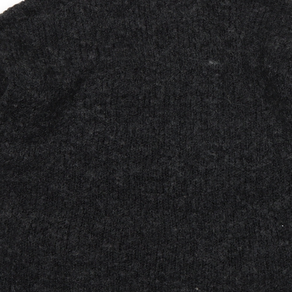 Jacqueline De Yong Womens Grey   Cardigan Jumper Size S