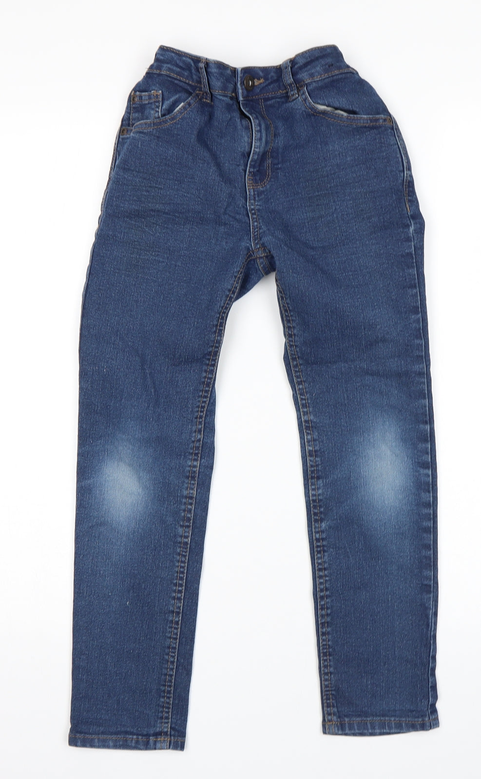 F&F Boys Blue   Skinny Jeans Size 8-9 Years