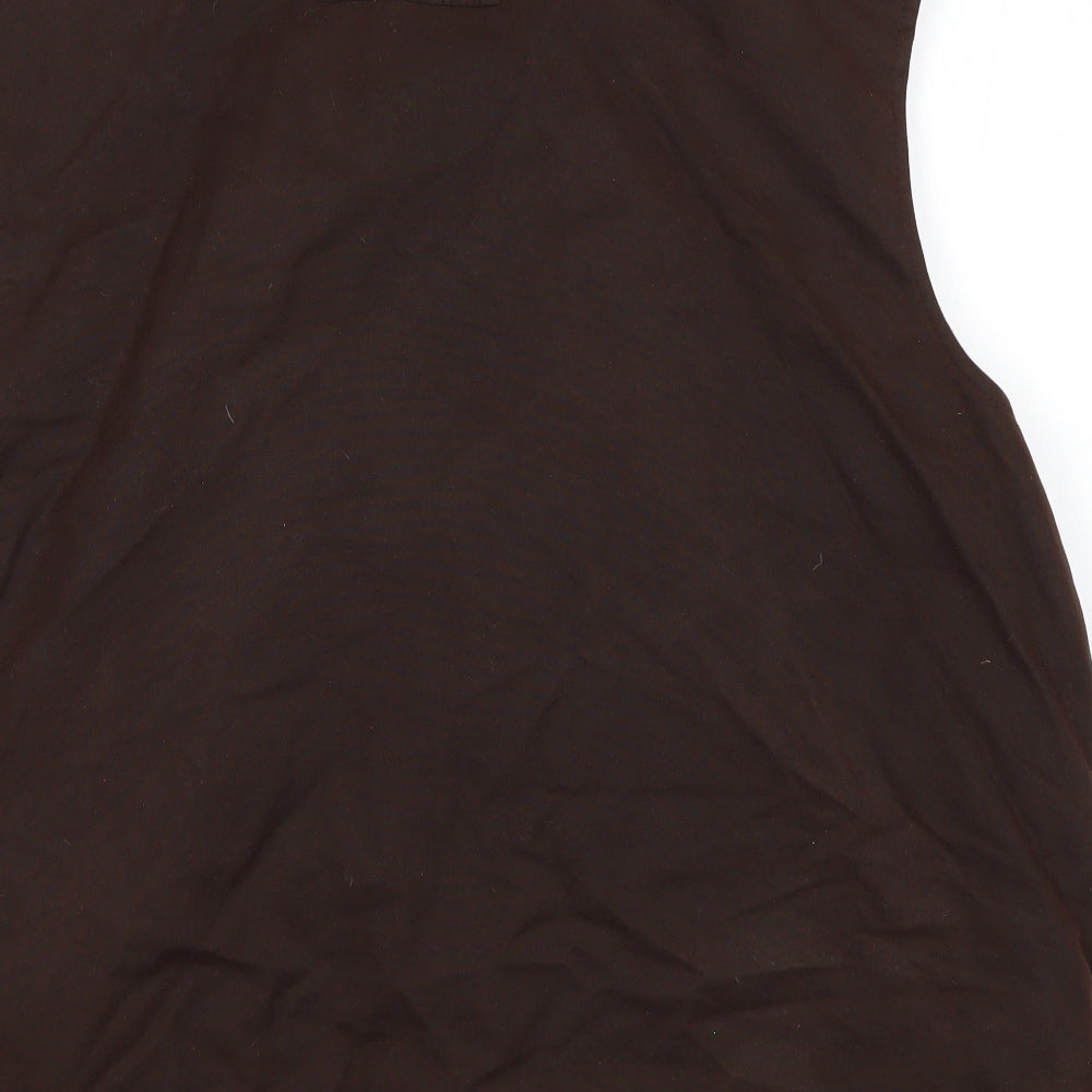 P.G Field Mens Brown   Gilet Coat Size XL