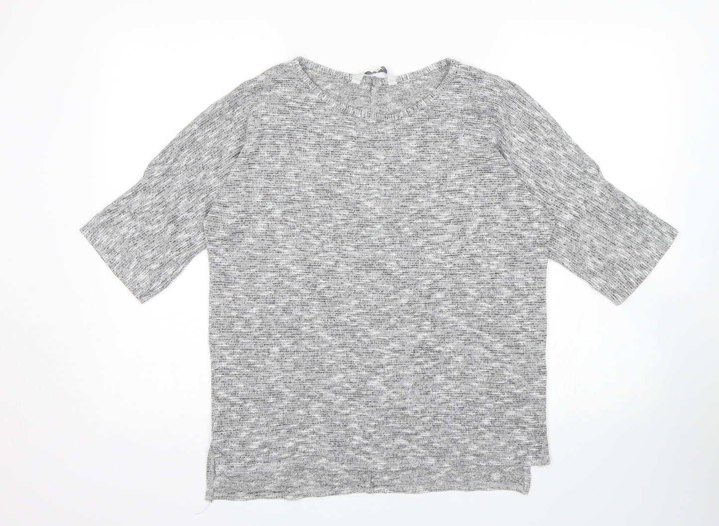 Peacocks Womens Grey   Pullover Jumper Size 14