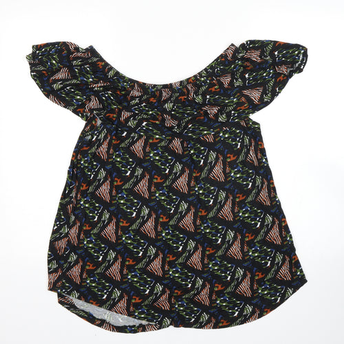 Pep&co Womens Multicoloured Animal Print  Basic Tank Size 12