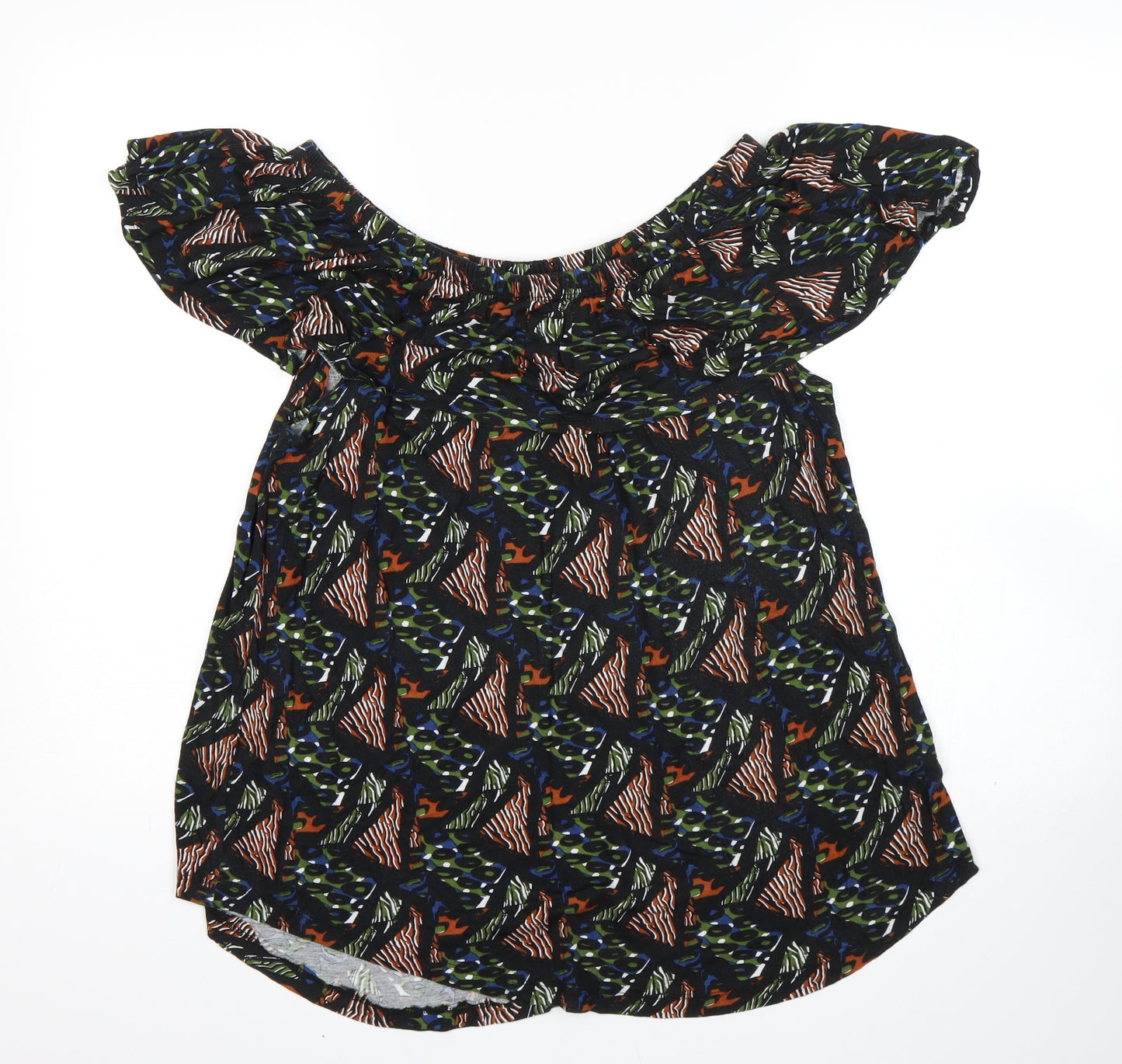 Pep&co Womens Multicoloured Animal Print  Basic Tank Size 12