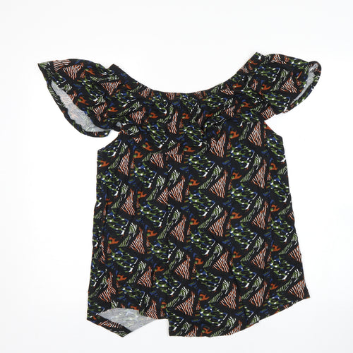 Pep&co Womens Multicoloured Animal Print  Basic Tank Size 12