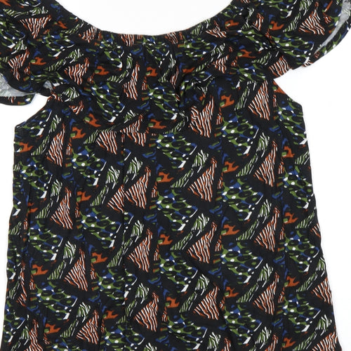 Pep&co Womens Multicoloured Animal Print  Basic Tank Size 12