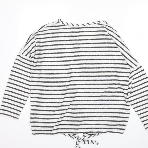George Womens Multicoloured Striped  Pullover Jumper Size 16