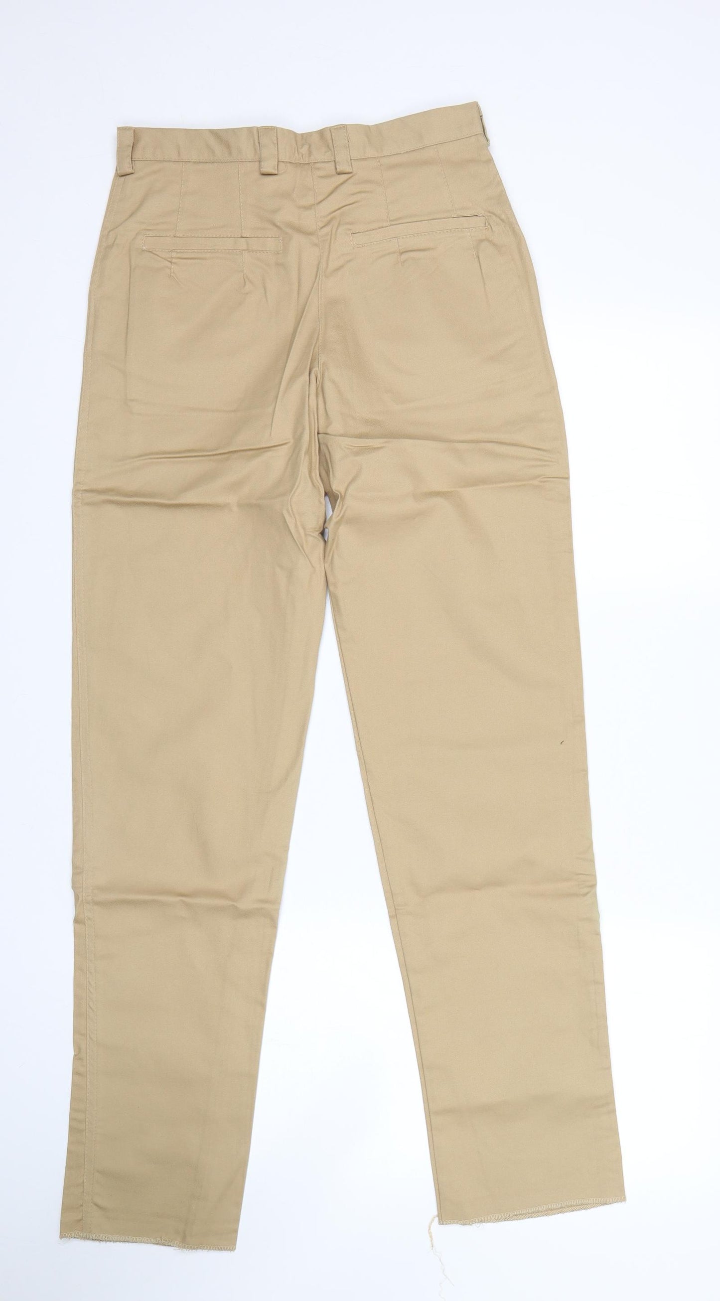 Moose Golf Clothing Womens Beige   Chino Trousers Size 8 L33 in