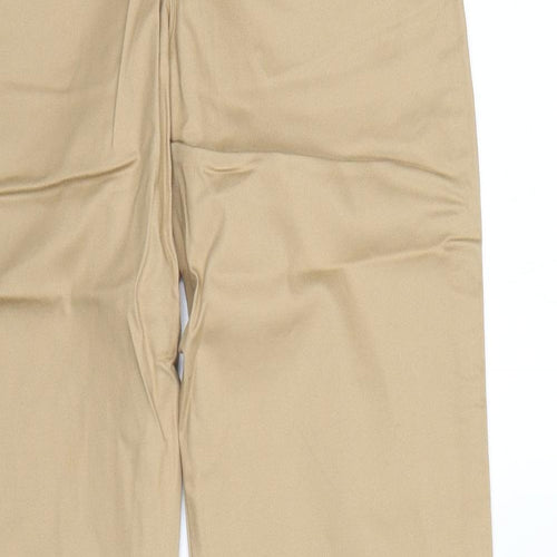 Moose Golf Clothing Womens Beige   Chino Trousers Size 8 L33 in