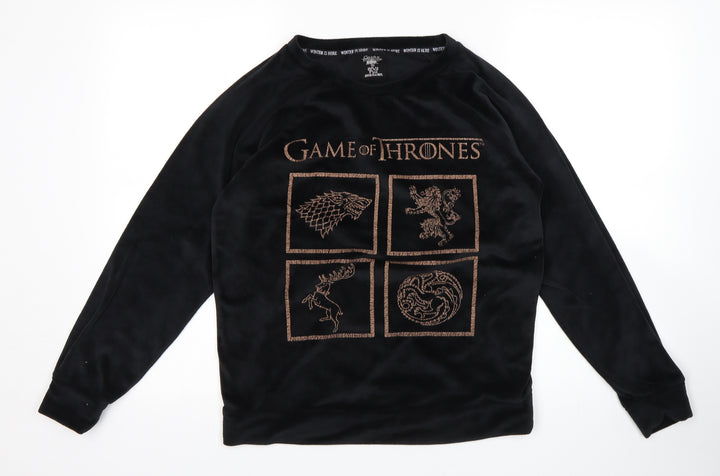 love to lounge Womens Black    Pyjama Top Size XS  - Game Of Thrones