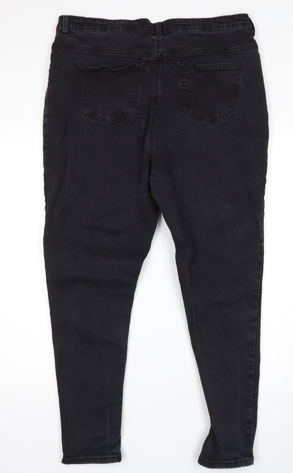 Studio Womens Black   Skinny Jeans Size 18 L26 in