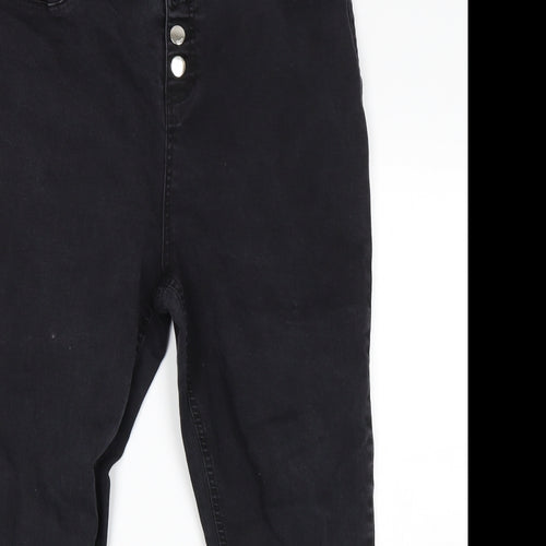 Studio Womens Black   Skinny Jeans Size 18 L26 in