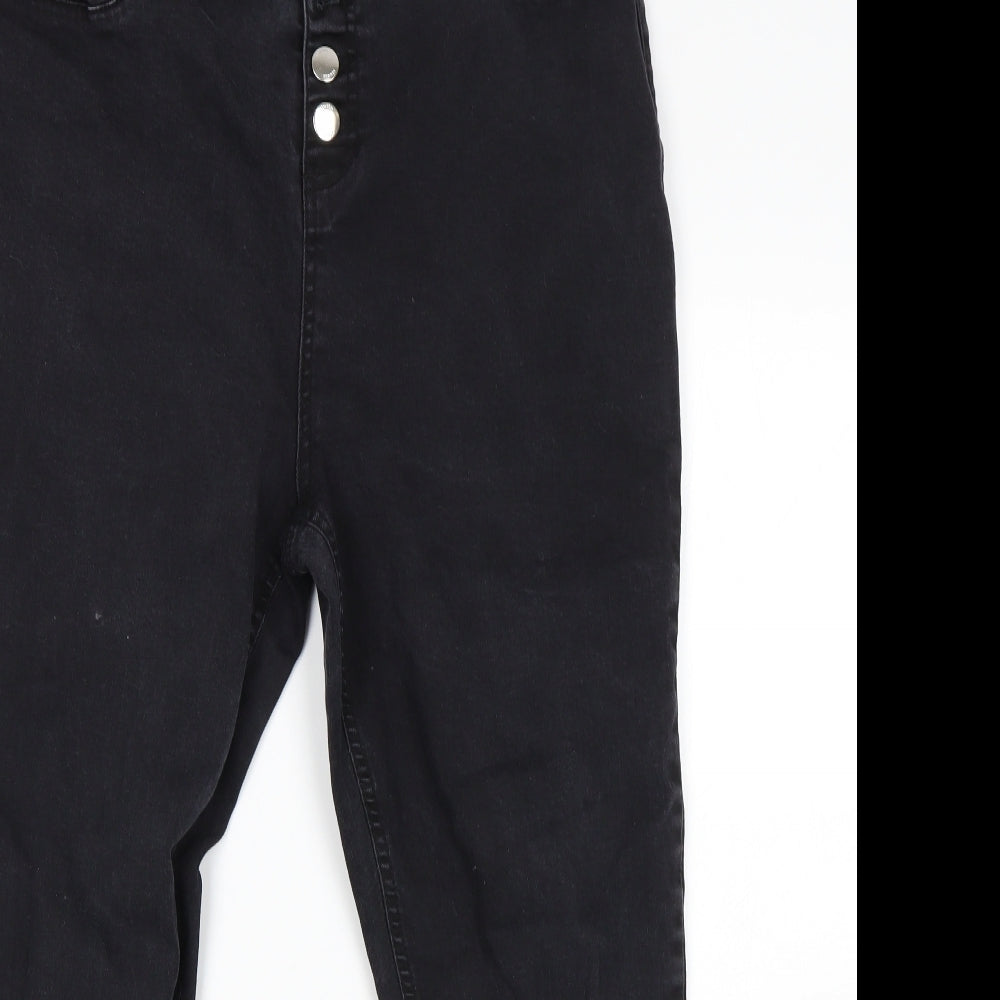 Studio Womens Black   Skinny Jeans Size 18 L26 in