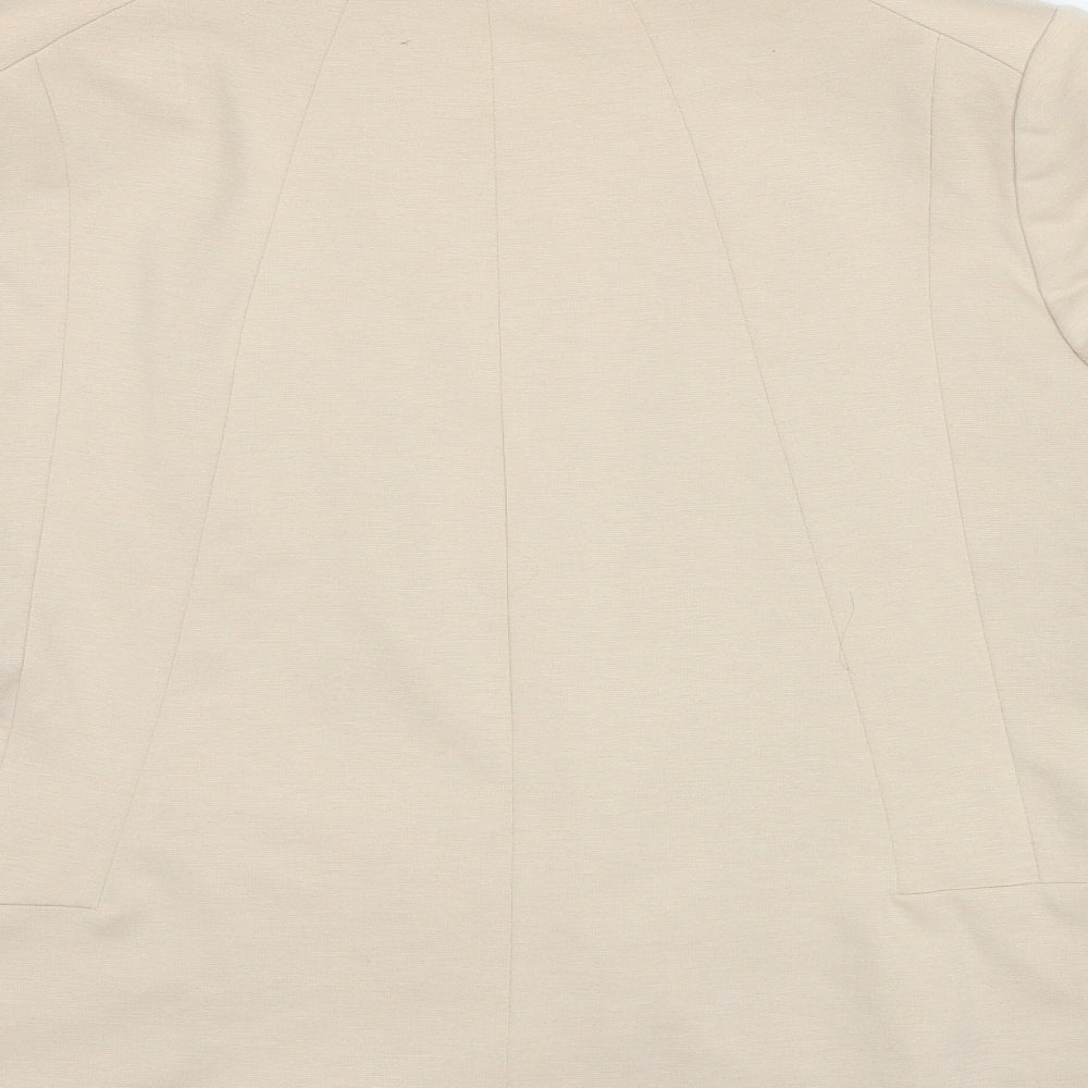 Wallis Womens Beige   Jacket Blazer Size 18