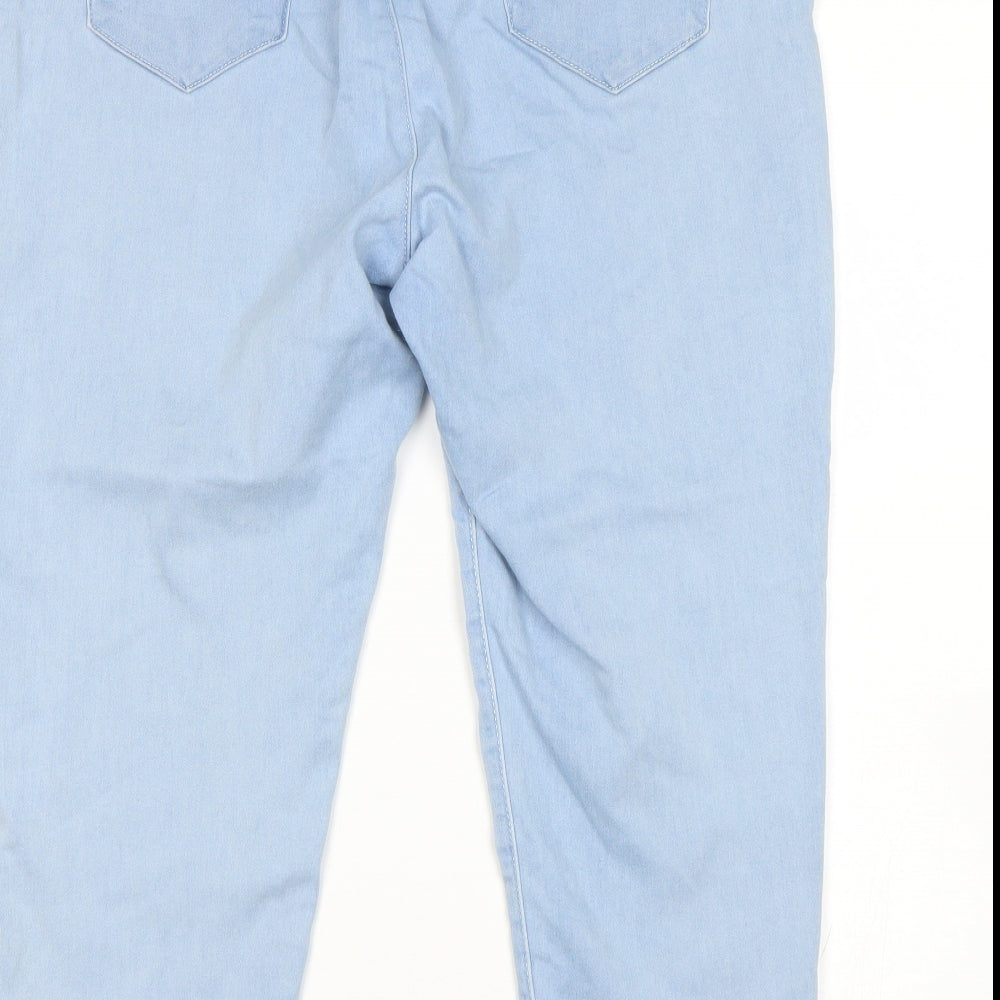 George Womens Blue   Cropped Jeans Size 16 L22 in