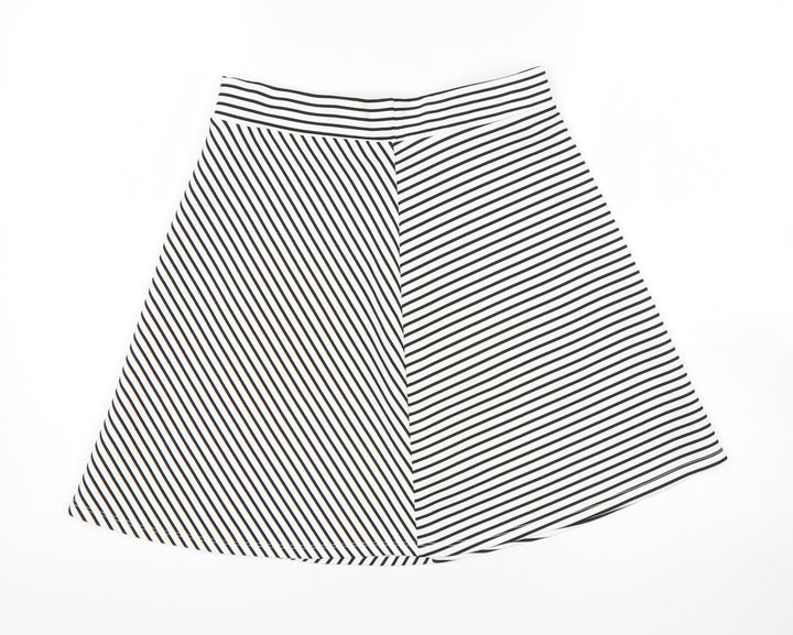 Atmosphere Womens Multicoloured Striped A-Line Skirt Size 8