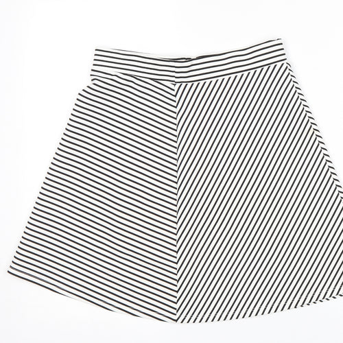 Atmosphere Womens Multicoloured Striped  A-Line Skirt Size 8