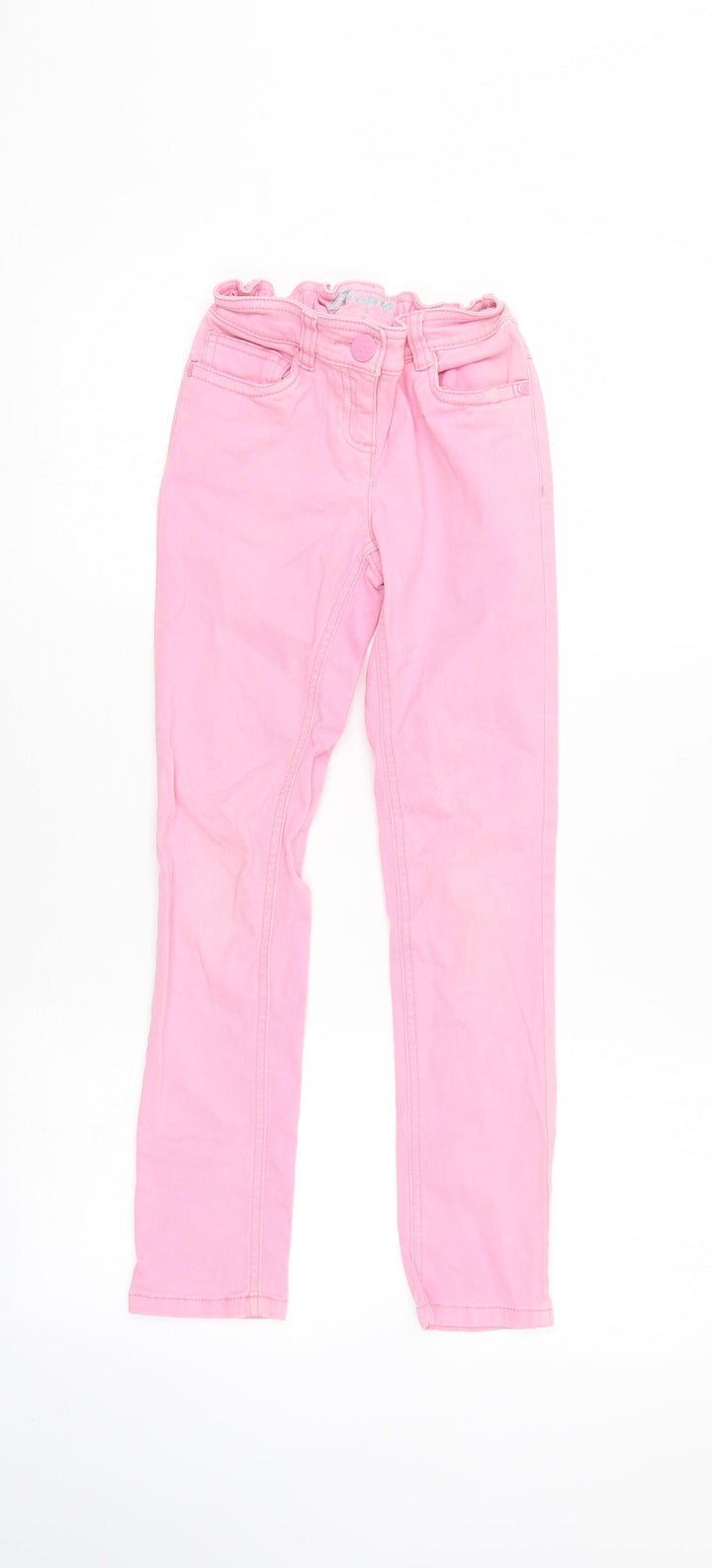NEXT Girls Pink Straight Jeans Size 9 Months