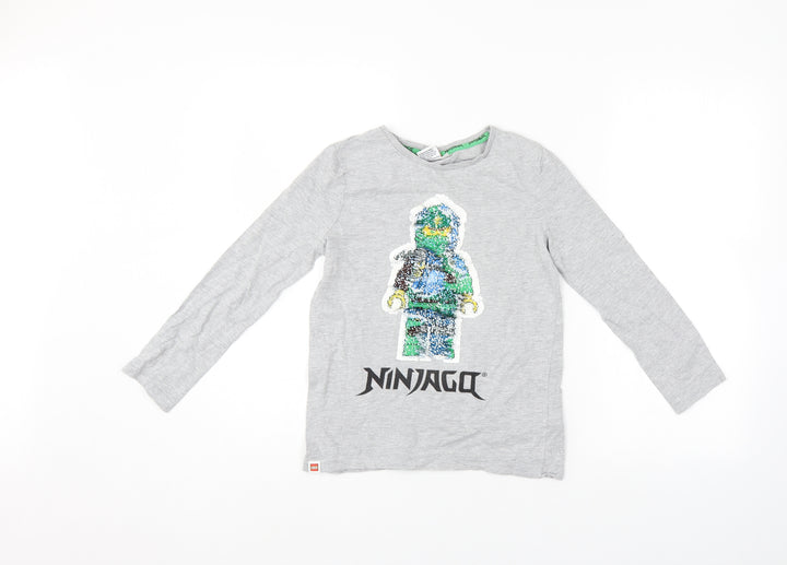 LEGO Girls Grey Pullover Jumper Size 10 Years - lego
