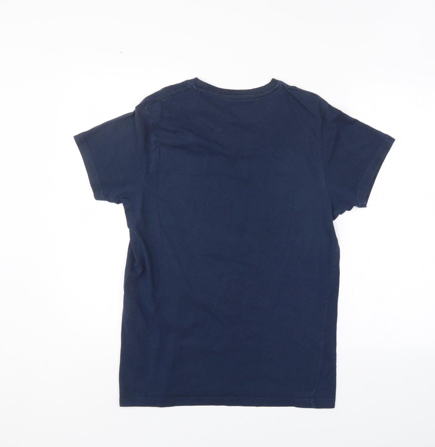 JACK & JONES Mens Blue    T-Shirt Size L