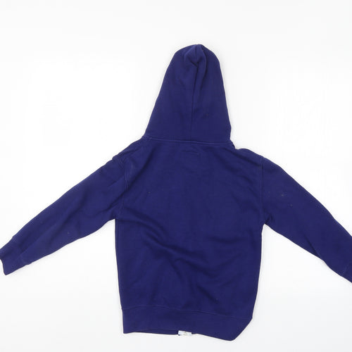 MALAIKA Girls Blue   Full Zip Hoodie Size 7-8 Years