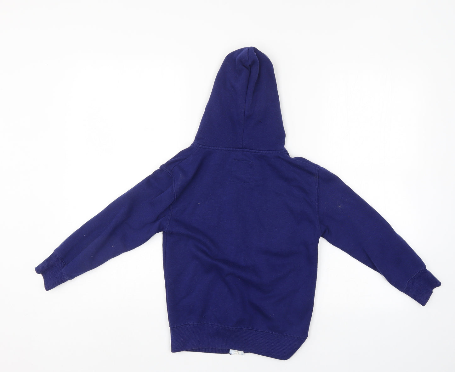 MALAIKA Girls Blue   Full Zip Hoodie Size 7-8 Years
