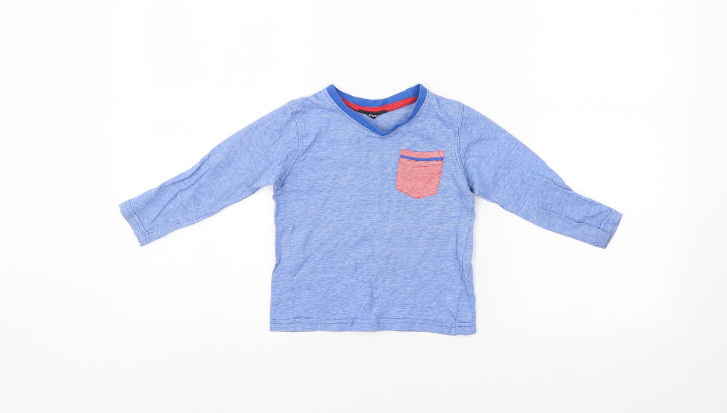 George Boys Blue   Pullover Jumper Size 18-24 Months
