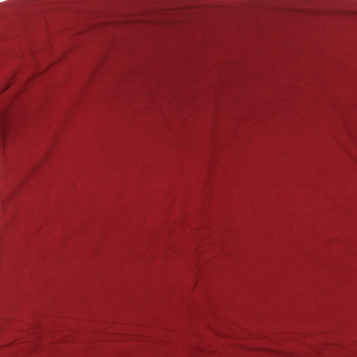 Yeliz Womens Red   Pullover Jumper Size M