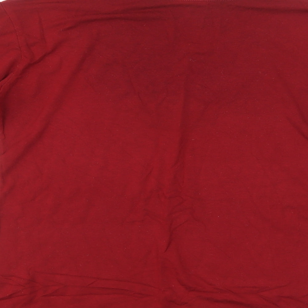 Yeliz Womens Red   Pullover Jumper Size M
