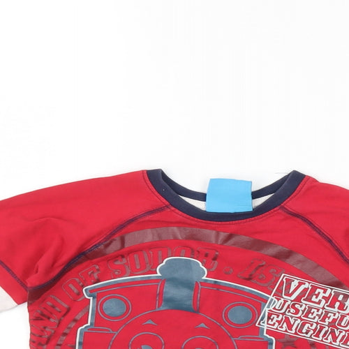 Thomas tank engine Boys Red   Pullover Jumper Size 2-3 Years  - Thomas & Friends