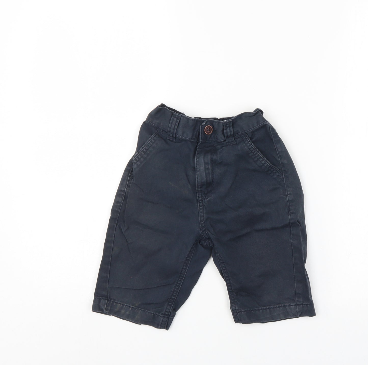 George Boys Blue   Chino Shorts Size 5-6 Years