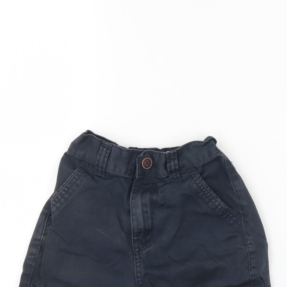 George Boys Blue   Chino Shorts Size 5-6 Years
