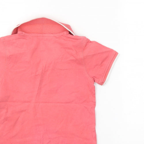 George Boys Pink   Basic Polo