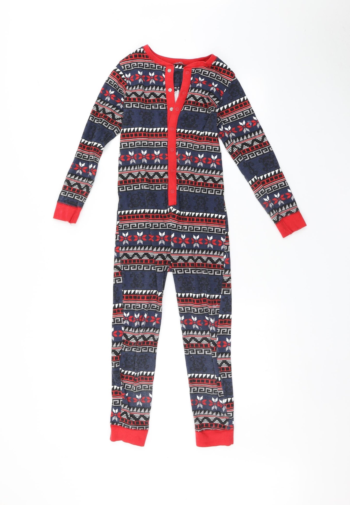 George Boys Multicoloured Fair Isle   One Piece Size 8-9 Years