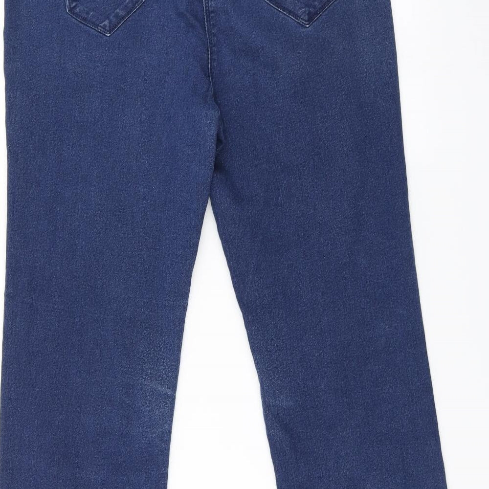 Bonmarche Womens Blue   Straight Jeans Size 12 L28 in