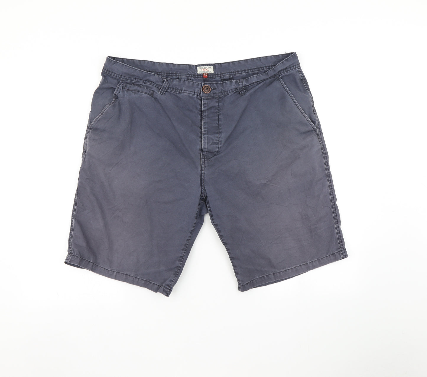 NEXT Mens Grey   Chino Shorts Size 40