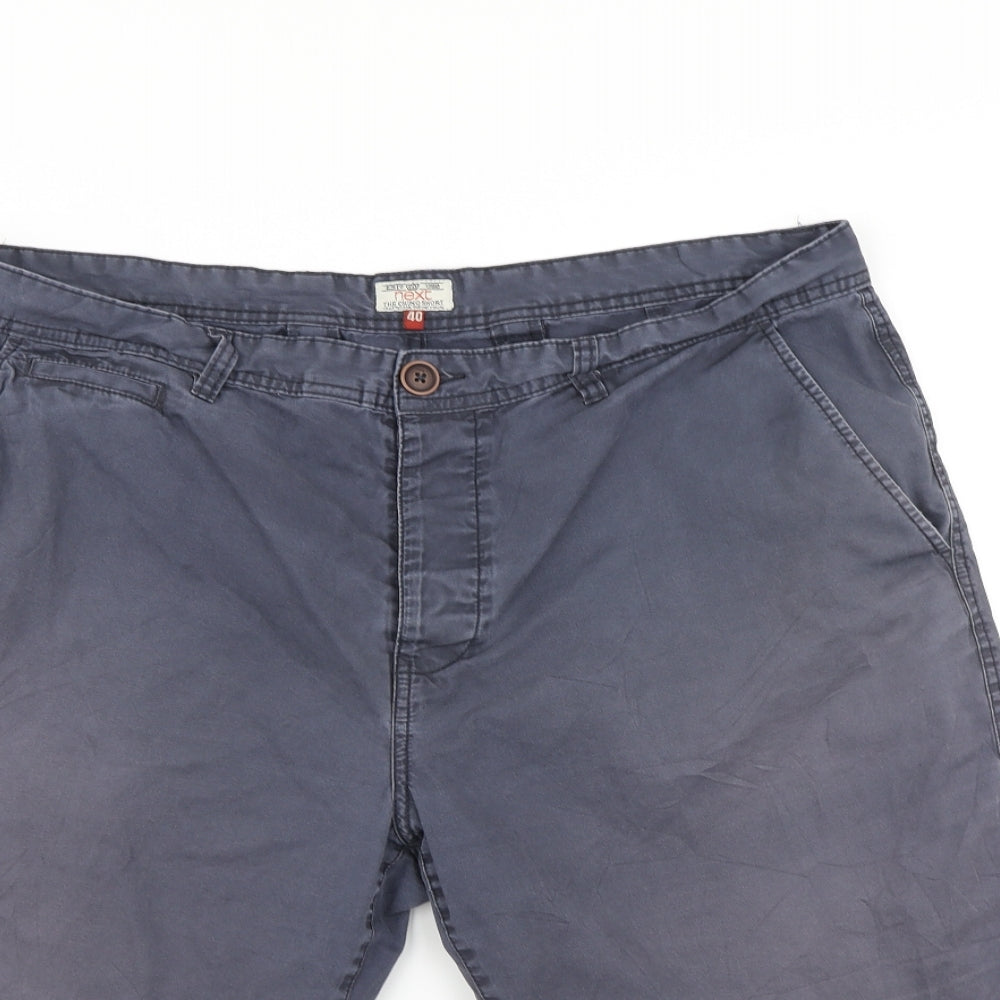 NEXT Mens Grey   Chino Shorts Size 40