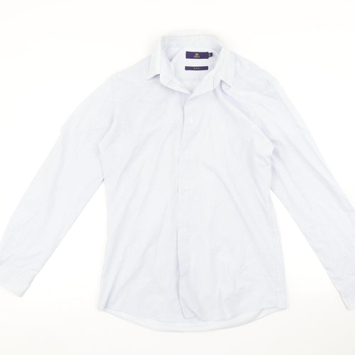 NEXT Mens Blue    Button-Up Size 15.5
