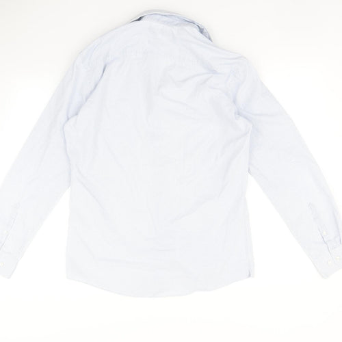 NEXT Mens Blue    Button-Up Size 15.5