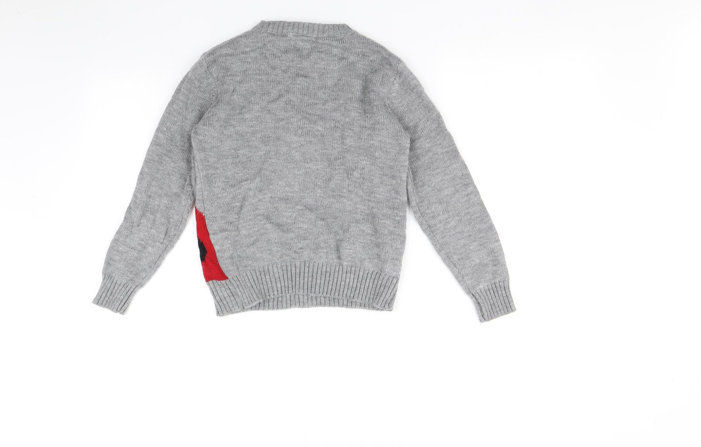 Urban outlaws Boys Grey   Pullover Jumper Size 7-8 Years  - Christmas