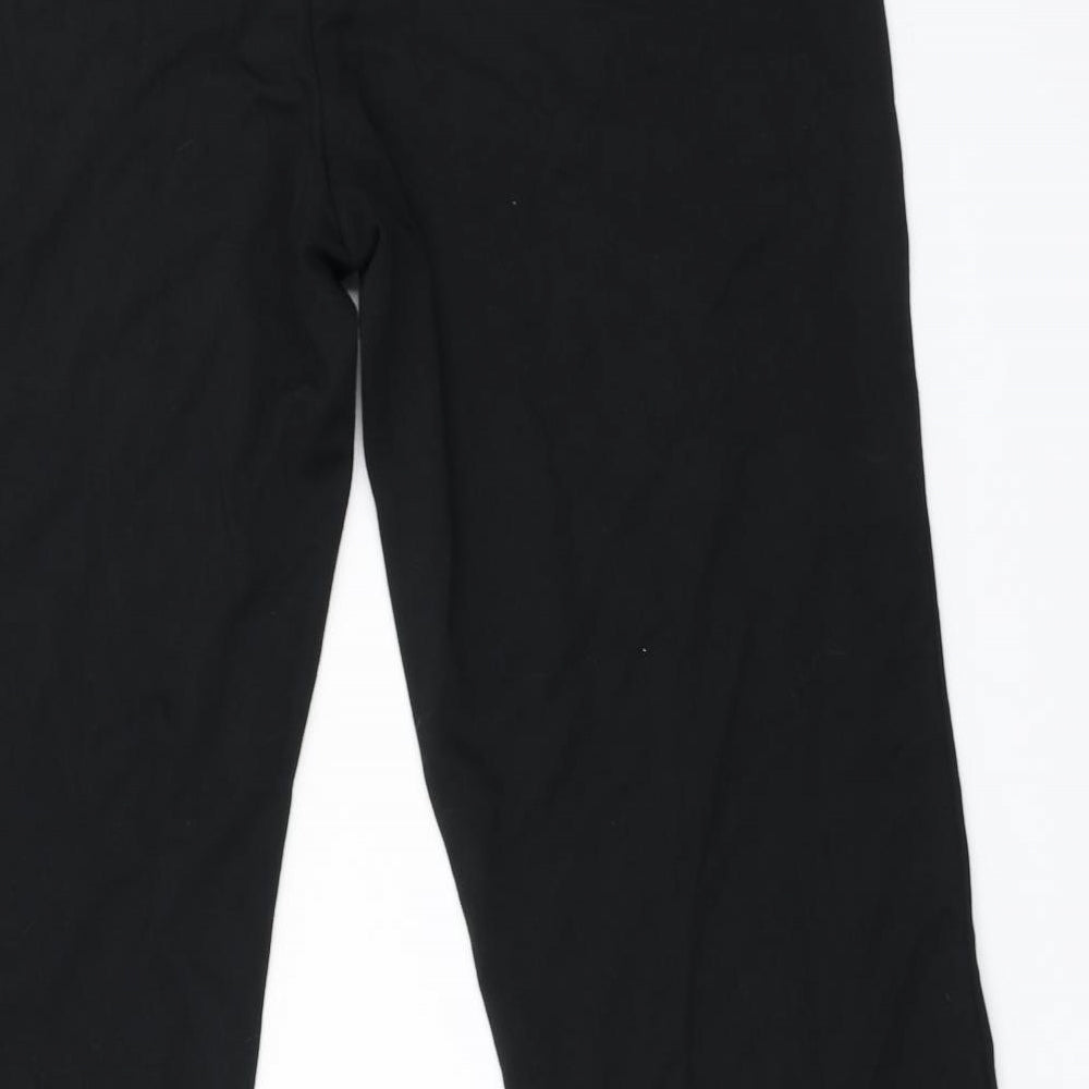 Marks and Spencer Womens Black   Trousers  Size 16 L28 in