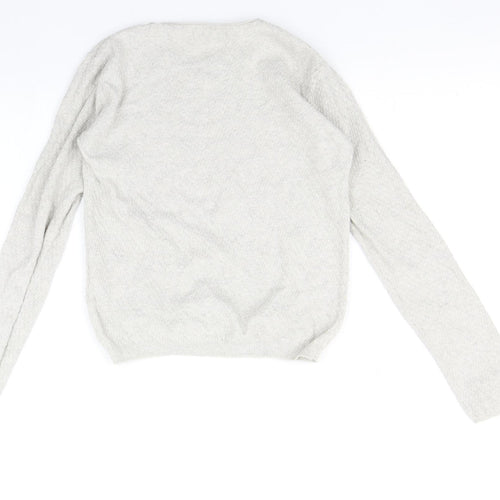 Pull & Bear Womens Beige   Pullover Jumper Size S