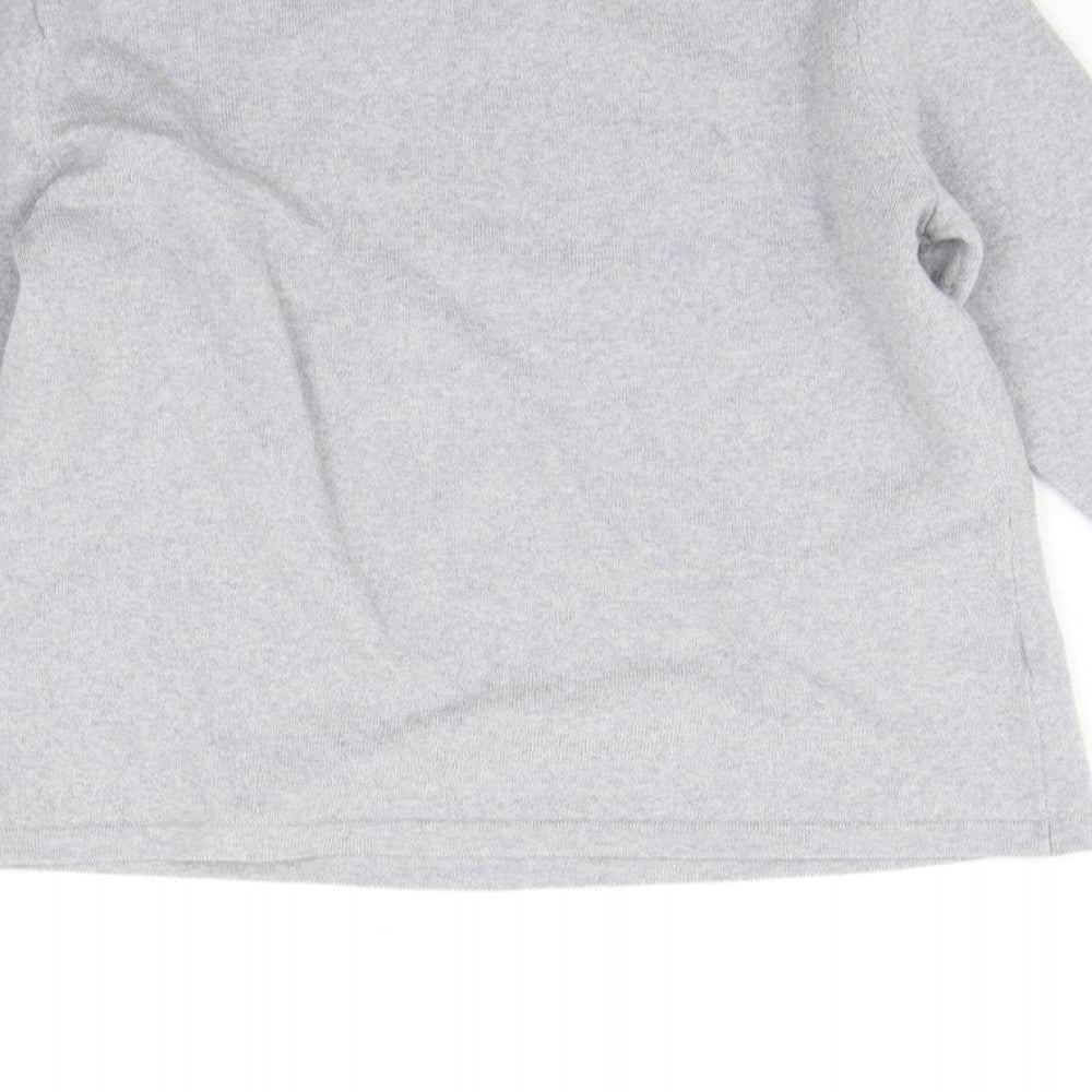 Viyella Womens Grey   Pullover Jumper Size M