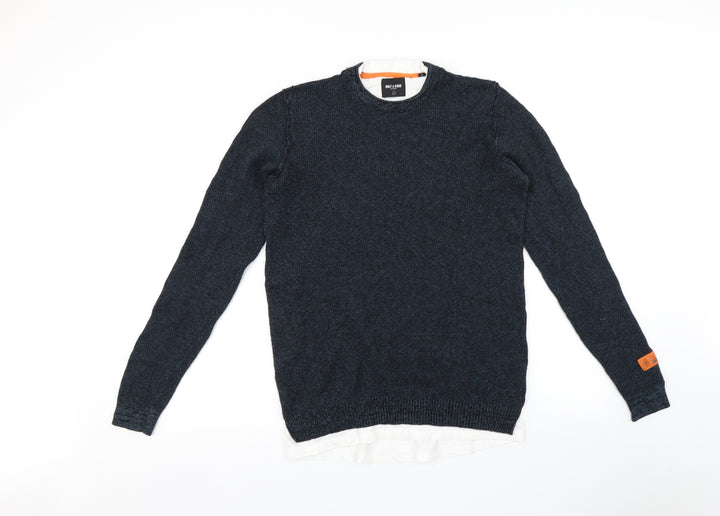 Only&Sons Mens Blue Pullover Jumper Size S