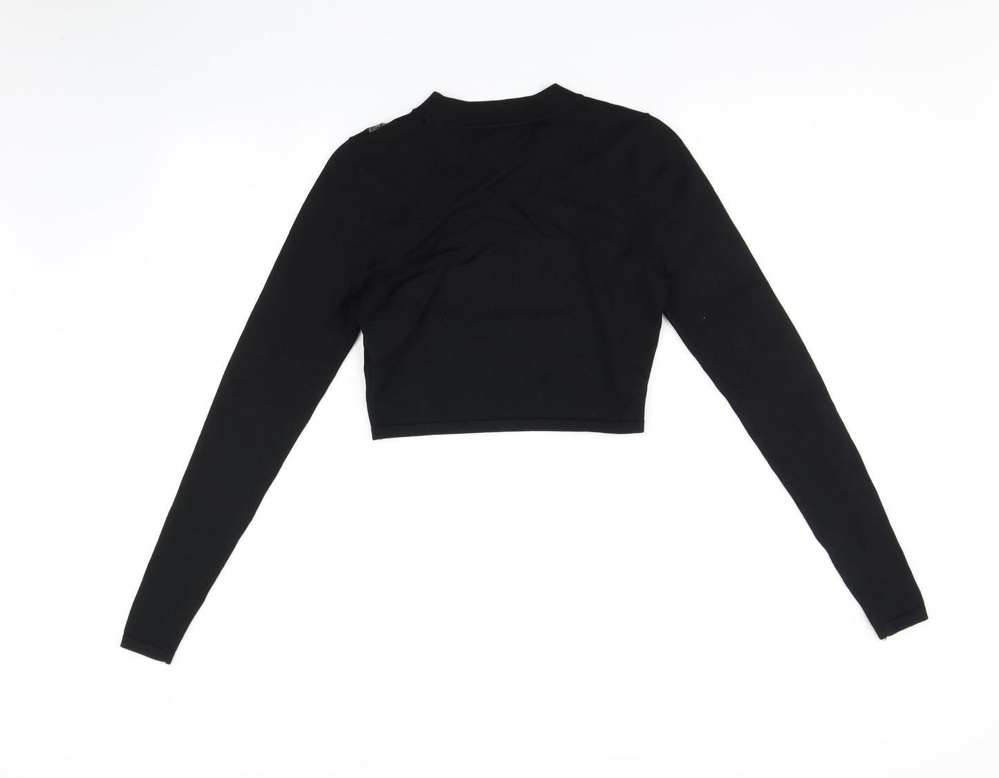 River Island Womens Black   Basic T-Shirt Size 10