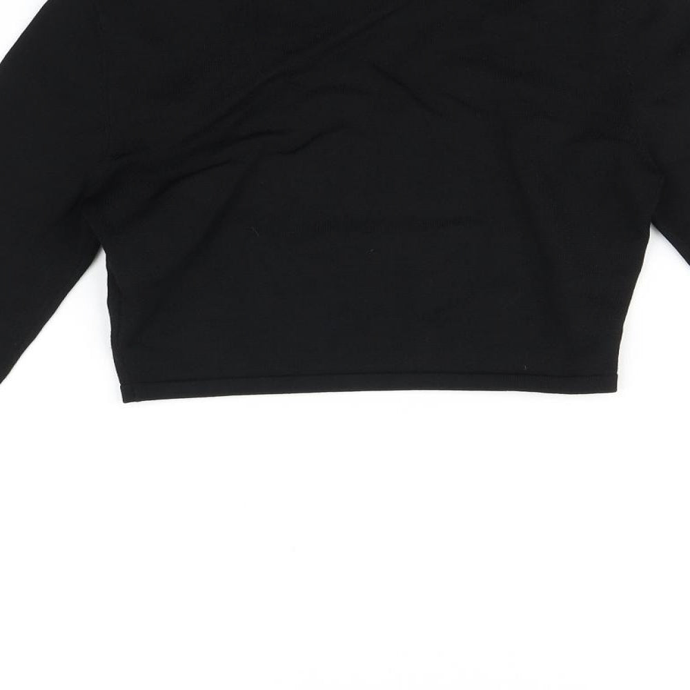 River Island Womens Black   Basic T-Shirt Size 10