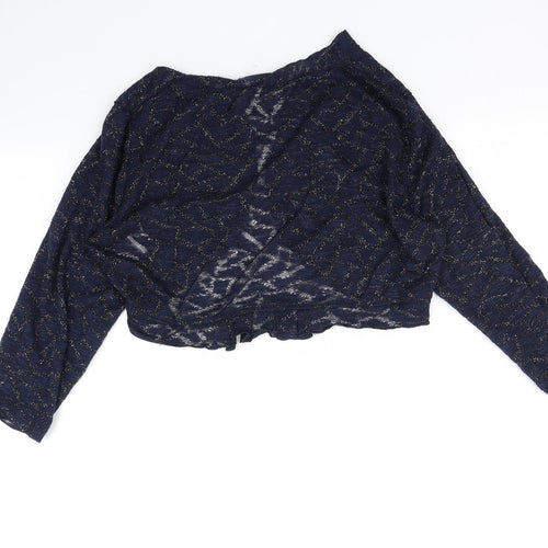 Preworn Womens Blue   Cardigan Jumper Size 16