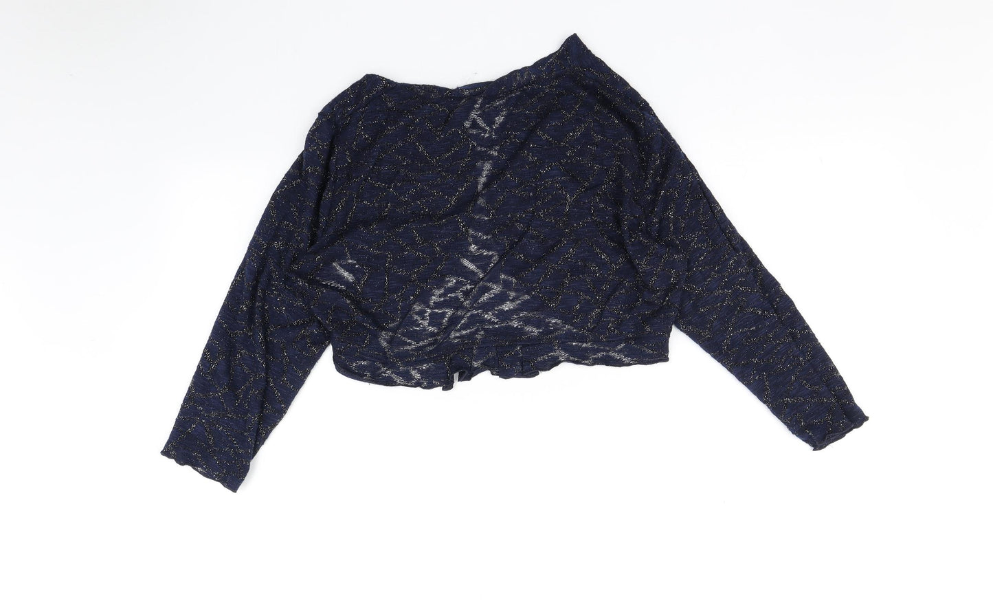 Preworn Womens Blue   Cardigan Jumper Size 16